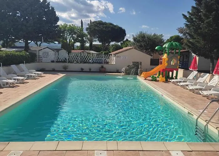 אתר קמפינג Prestige Avec Terrasse - Api-1-52-411 *